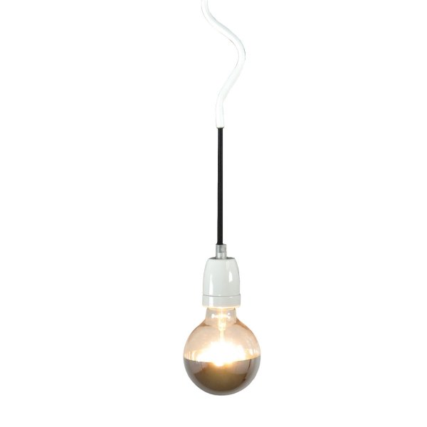 Подвесной светильник Spinner Bulb White Белый Подвесной светильник Spinner Bulb White Белый в Барнауле | Loft Concept