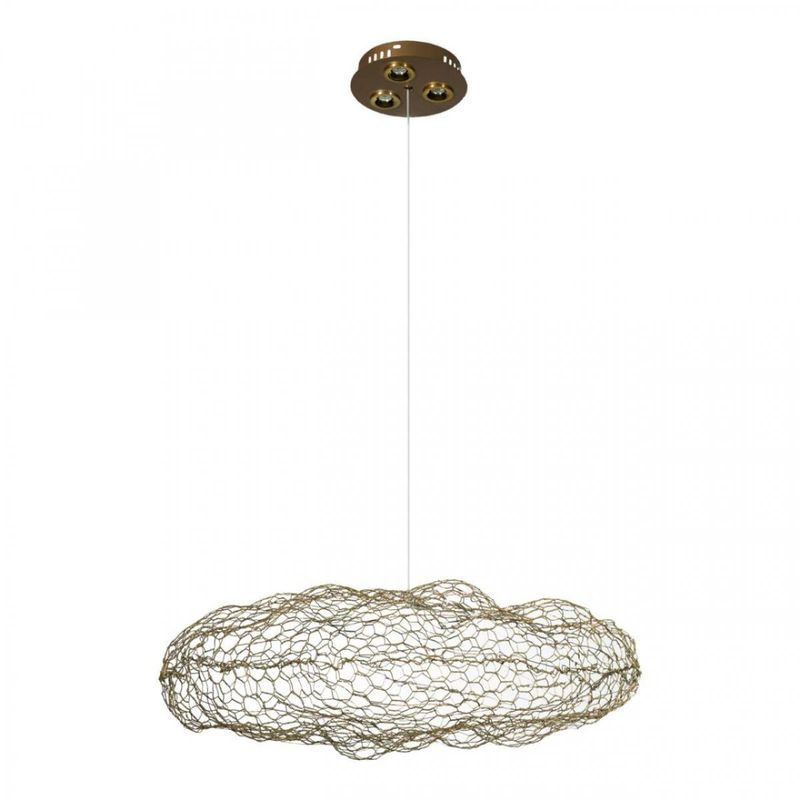 Светодиодная Люстра Золотая Сеть LED Cloud Gold Золотой Светодиодная Люстра Золотая Сеть LED Cloud Gold Золотой в Барнауле | Loft Concept