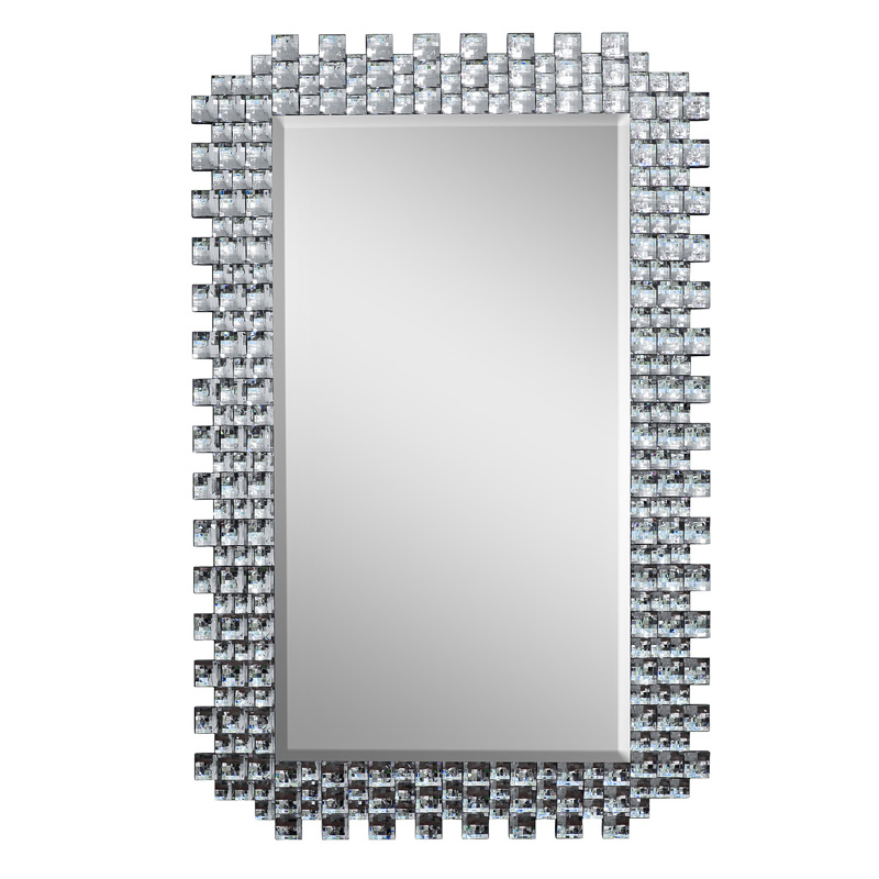 Зеркало Lasre Glitter Squares Mirror Зеркало Lasre Glitter Squares Mirror в Барнауле | Loft Concept