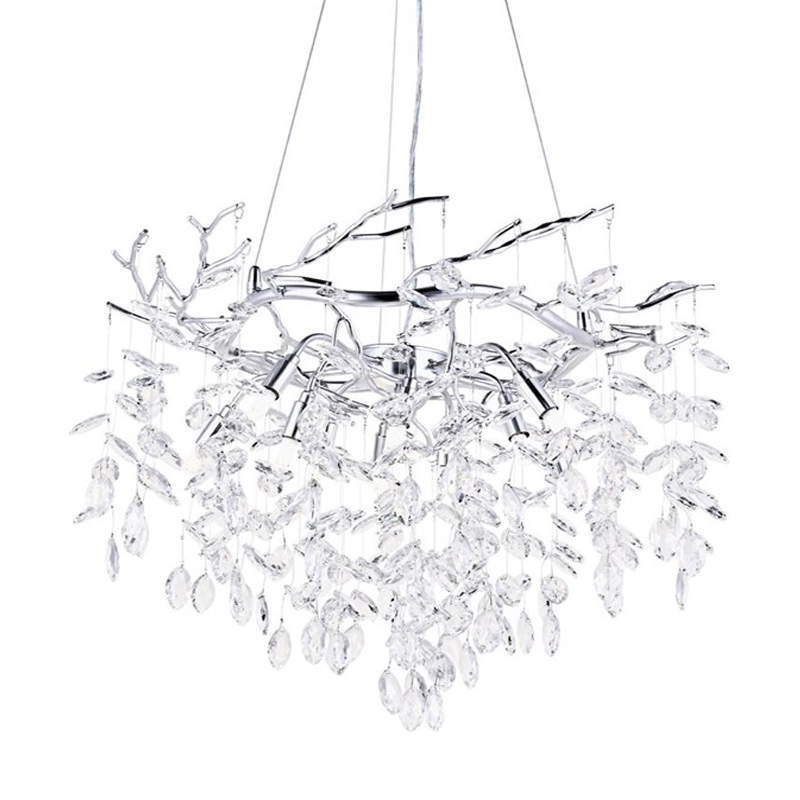Люстра Floes Silver Хрустальная Серебряный Люстра Floes Silver Хрустальная Серебряный в Барнауле | Loft Concept