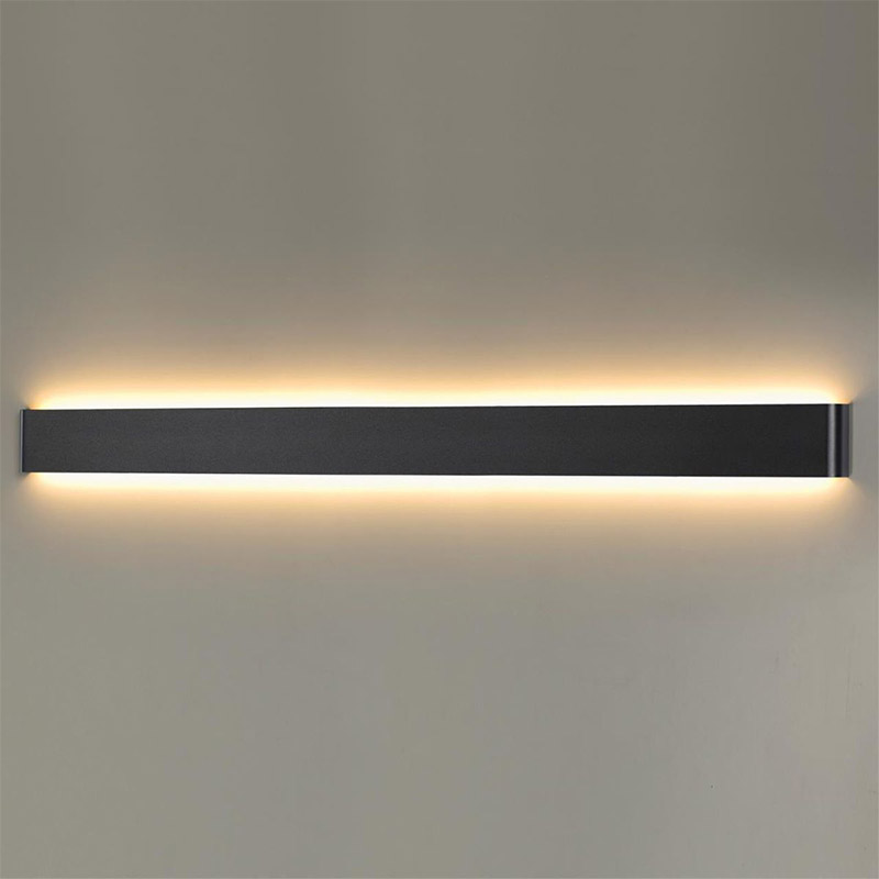 Бра Obverse Black Long Wall lamp Черный матовый Бра Obverse Black Long Wall lamp Черный матовый в Барнауле | Loft Concept