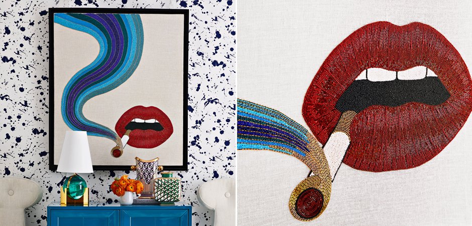 Smolder Beaded Wall Art панно из бисера Smolder Beaded Wall Art панно из бисера - Loft-Concept в Барнауле