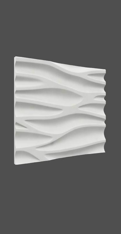 Гипсовая 3D панель с принтографией PM-01 в Барнауле