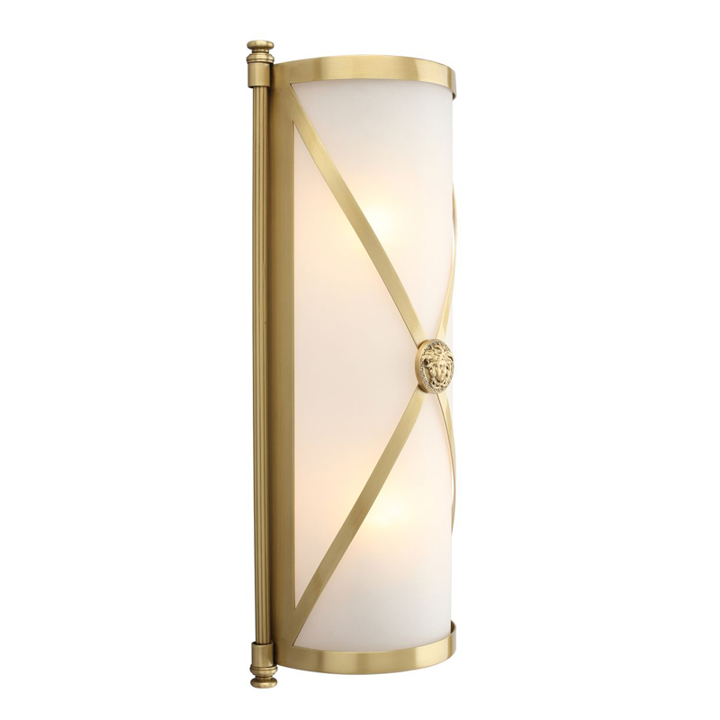 Бра Ulrico Sconce Белый Латунь Бра Ulrico Sconce Белый Латунь в Барнауле | Loft Concept