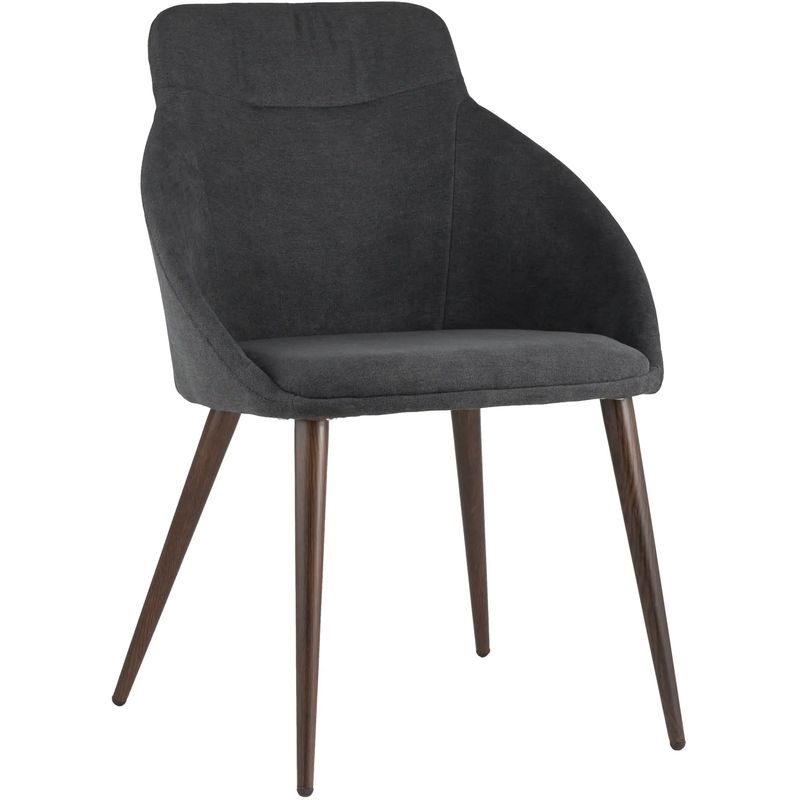 Стул Queenie Chair Серый Цвет Серый Коричневый Стул Queenie Chair Серый Цвет Серый Коричневый в Барнауле | Loft Concept