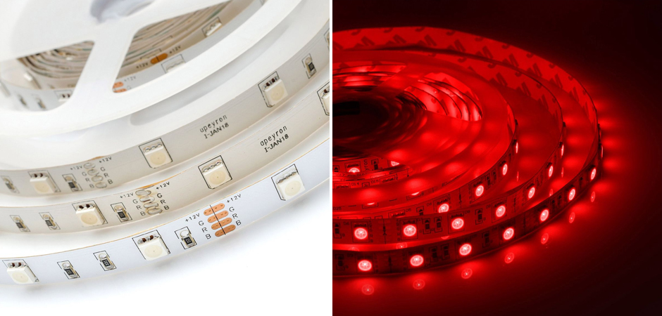 Светодиодная лента 7,2W/m 30LED/m 5050SMD разноцветная 3M - Loft-Concept в Барнауле