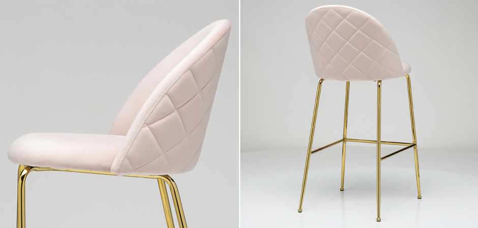 Барный стул Vendramin Bar Stool pink Барный стул Vendramin Bar Stool pink - Loft-Concept в Барнауле