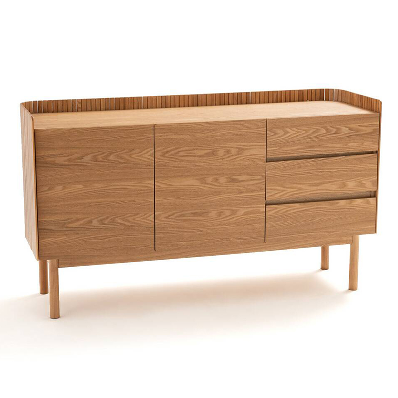 Комод в скандинавском стиле Linnea Chest of Drawers Светлый дуб Темный дуб Комод в скандинавском стиле Linnea Chest of Drawers Светлый дуб Темный дуб в Барнауле | Loft Concept