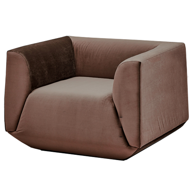 Armchair Cube Brown Большое Кресло Куб Коричневый Armchair Cube Brown Большое Кресло Куб Коричневый в Барнауле | Loft Concept