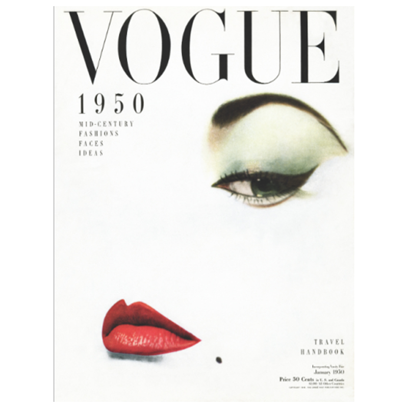 Постер Vogue Cover 1950 January  в Барнауле | Loft Concept 