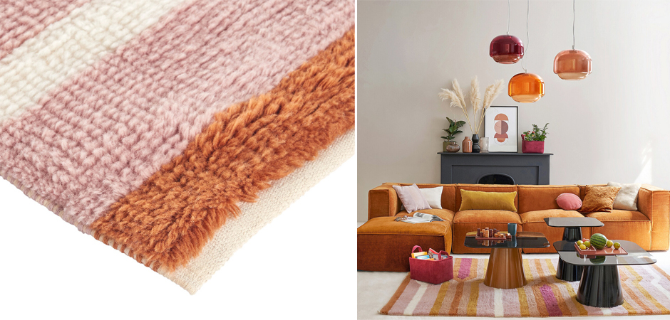 Ковер Multicolored Carpet 80% шерсть 20% хлопок Ковер Multicolored Carpet 80% шерсть 20% хлопок - Loft-Concept в Барнауле