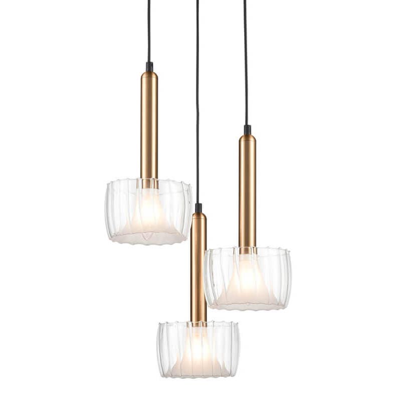 Люстра Willa Chandelier Черный Прозрачный Люстра Willa Chandelier Черный Прозрачный в Барнауле | Loft Concept