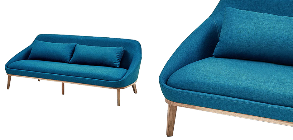 Двухместный диван Sea Basin Sofa Двухместный диван Sea Basin Sofa - Loft-Concept в Барнауле
