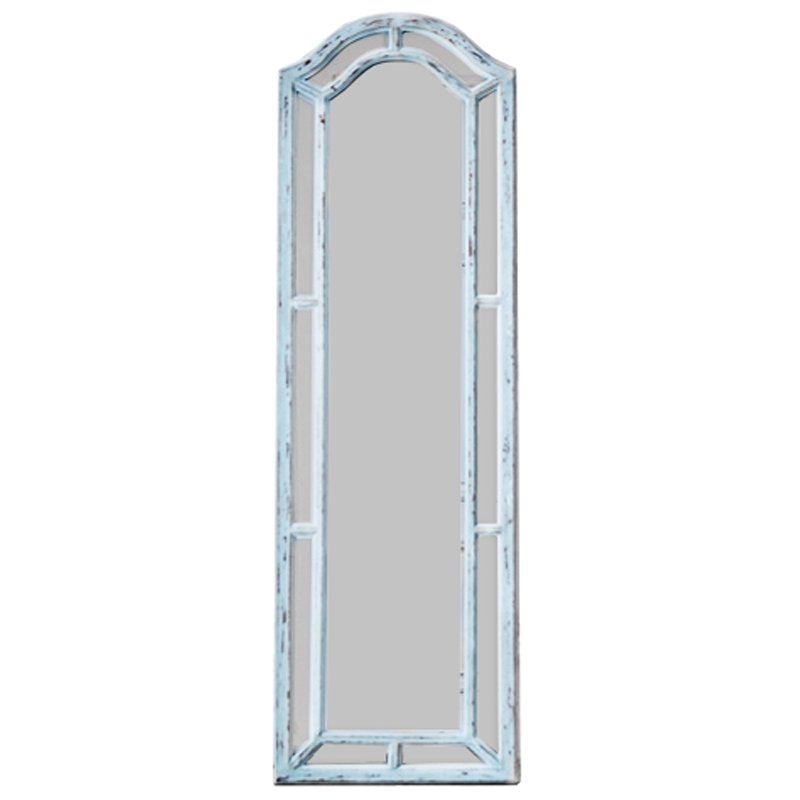 Напольное зеркало Carlotta Light Blue Винтажный голубой в Барнауле | Loft Concept 