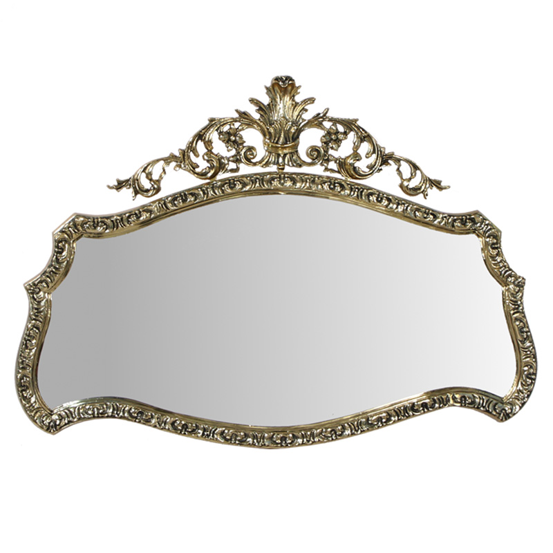 Зеркало настенное в бронзовой раме Royal Gold Mirrors Золотой Зеркало настенное в бронзовой раме Royal Gold Mirrors Золотой в Барнауле | Loft Concept