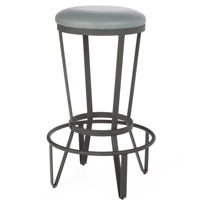Барный стул Loft Gray Spider Серый Черный матовый Барный стул Loft Gray Spider Серый Черный матовый в Барнауле | Loft Concept