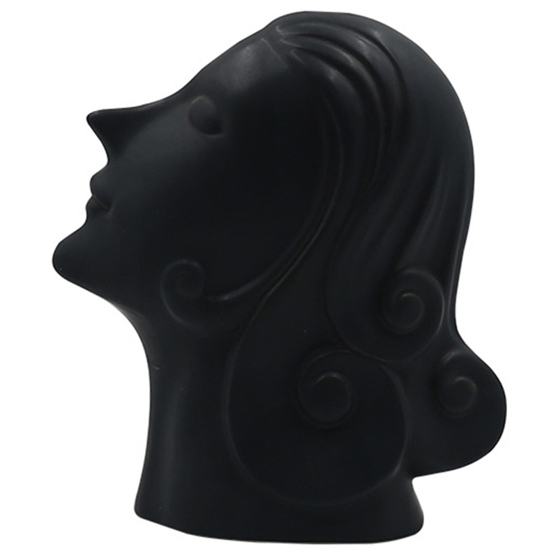 Статуэтка Side Profile Black Statuette Черный Статуэтка Side Profile Black Statuette Черный в Барнауле | Loft Concept