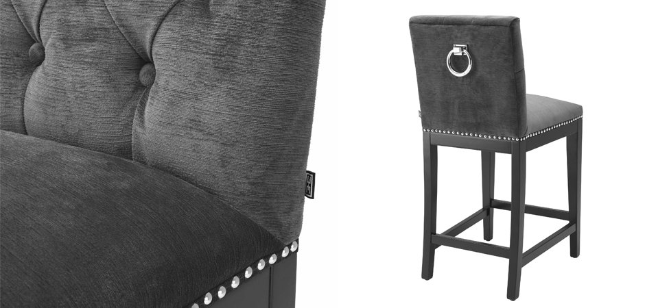 Полубарный стул Eichholtz Counter Stool Domino Полубарный стул Eichholtz Counter Stool Domino - Loft-Concept в Барнауле