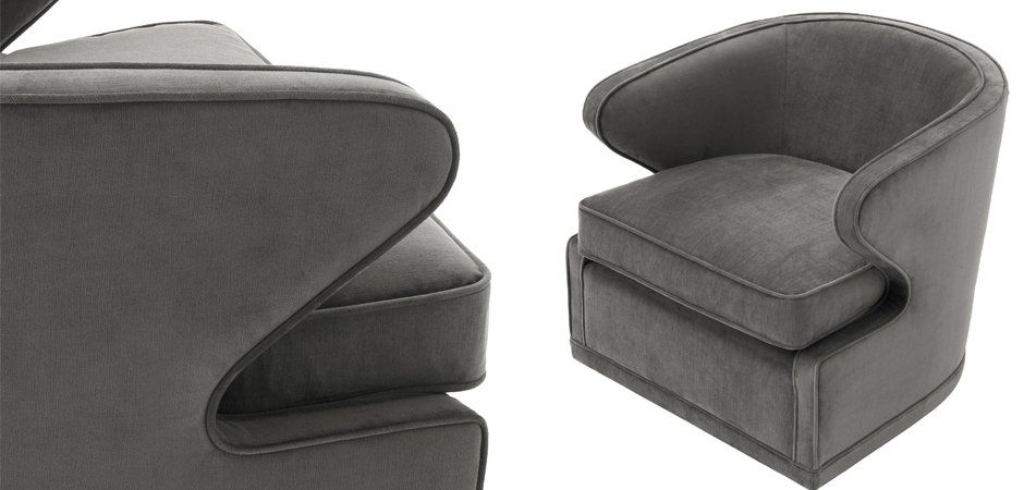 Кресло Eichholtz Chair Dorset Grey Кресло Eichholtz Chair Dorset Grey - Loft-Concept в Барнауле