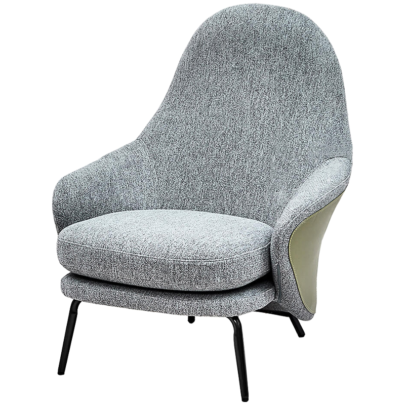 Кресло Alamea Chair Черный Серый Зеленый шалфей Кресло Alamea Chair Черный Серый Зеленый шалфей в Барнауле | Loft Concept