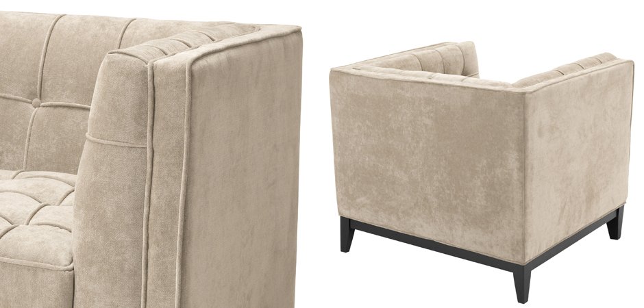 Кресло Eichholtz Chair Aldgate Greige Кресло Eichholtz Chair Aldgate Greige - Loft-Concept в Барнауле