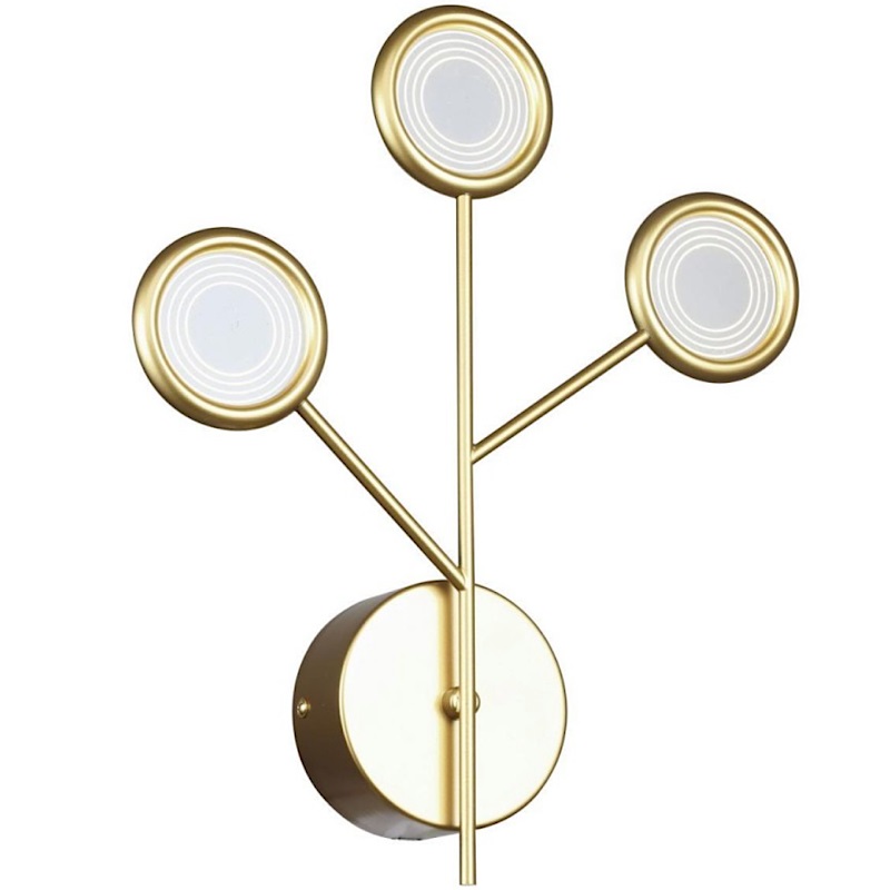 Бра Gold Bendik Lighting Золотой Прозрачный Бра Gold Bendik Lighting Золотой Прозрачный в Барнауле | Loft Concept
