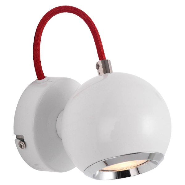 Бра White Ball Bra Белый Бра White Ball Bra Белый в Барнауле | Loft Concept