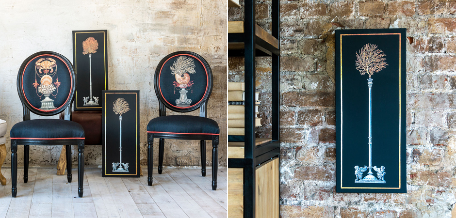 Постер Column With Coral Poster Постер Column With Coral Poster - Loft-Concept в Барнауле