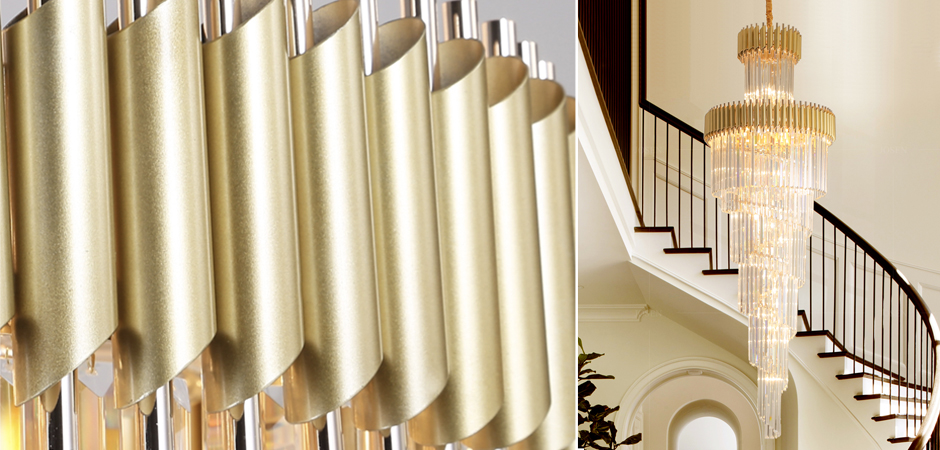 Люстра Empire Large Cascading Chandelier Gold Rectangular Crystal Люстра Empire Large Cascading Chandelier Gold Rectangular Crystal - Loft-Concept в Барнауле