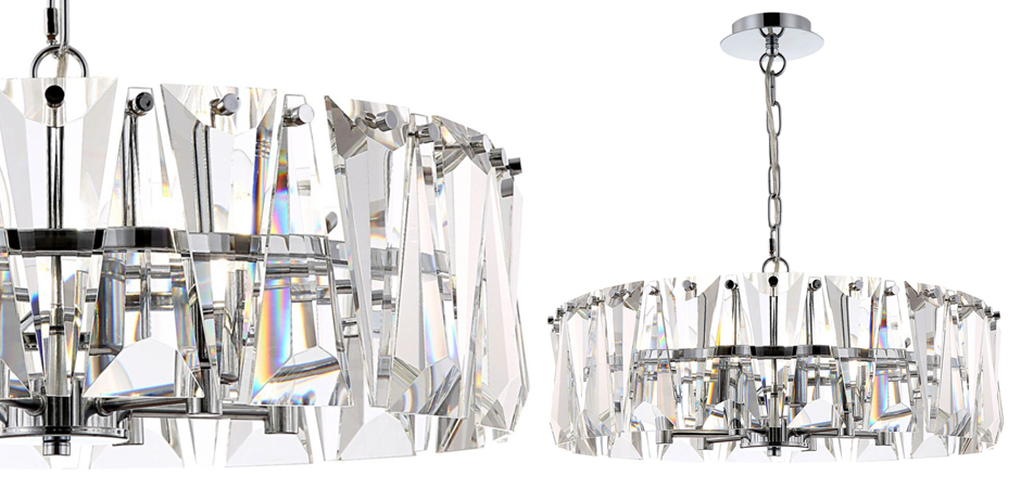 Люстра Ruby Crystal Chandelier Chrome 53 Люстра Ruby Crystal Chandelier Chrome 53 - Loft-Concept в Барнауле