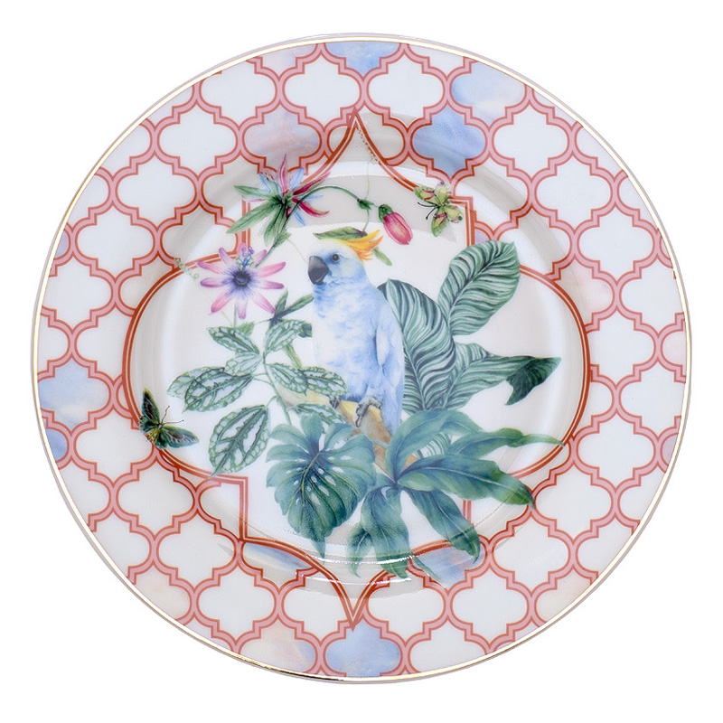 Тарелка NATURE Pattern Parrot Мульти Тарелка NATURE Pattern Parrot Мульти в Барнауле | Loft Concept