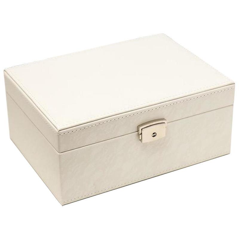 Шкатулка Blanco Jewerly Organizer Box Белый Шкатулка Blanco Jewerly Organizer Box Белый в Барнауле | Loft Concept