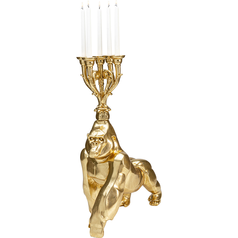 Подсвечник Golden Gorilla Золотой Подсвечник Golden Gorilla Золотой в Барнауле | Loft Concept