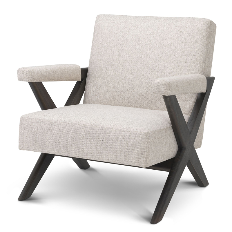 Кресло Eichholtz Chair Erudit Living Молочный Коричневый Кресло Eichholtz Chair Erudit Living Молочный Коричневый в Барнауле | Loft Concept