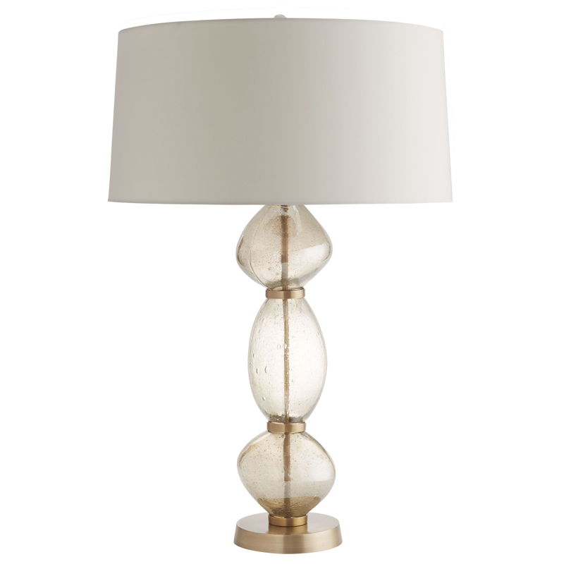 Дизайнерская настольная лампа DREENA LAMP Золотой Серый Белый в Барнауле | Loft Concept 