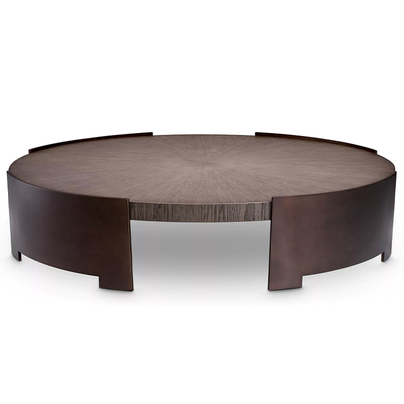 Кофейный стол Eichholtz Coffee Table Quinto Коричневый Темная бронза винтаж Кофейный стол Eichholtz Coffee Table Quinto Коричневый Темная бронза винтаж в Барнауле | Loft Concept