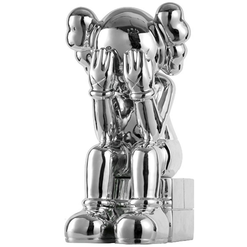 Статуэтка KAWS Passing Through Silver Серебряный Статуэтка KAWS Passing Through Silver Серебряный в Барнауле | Loft Concept