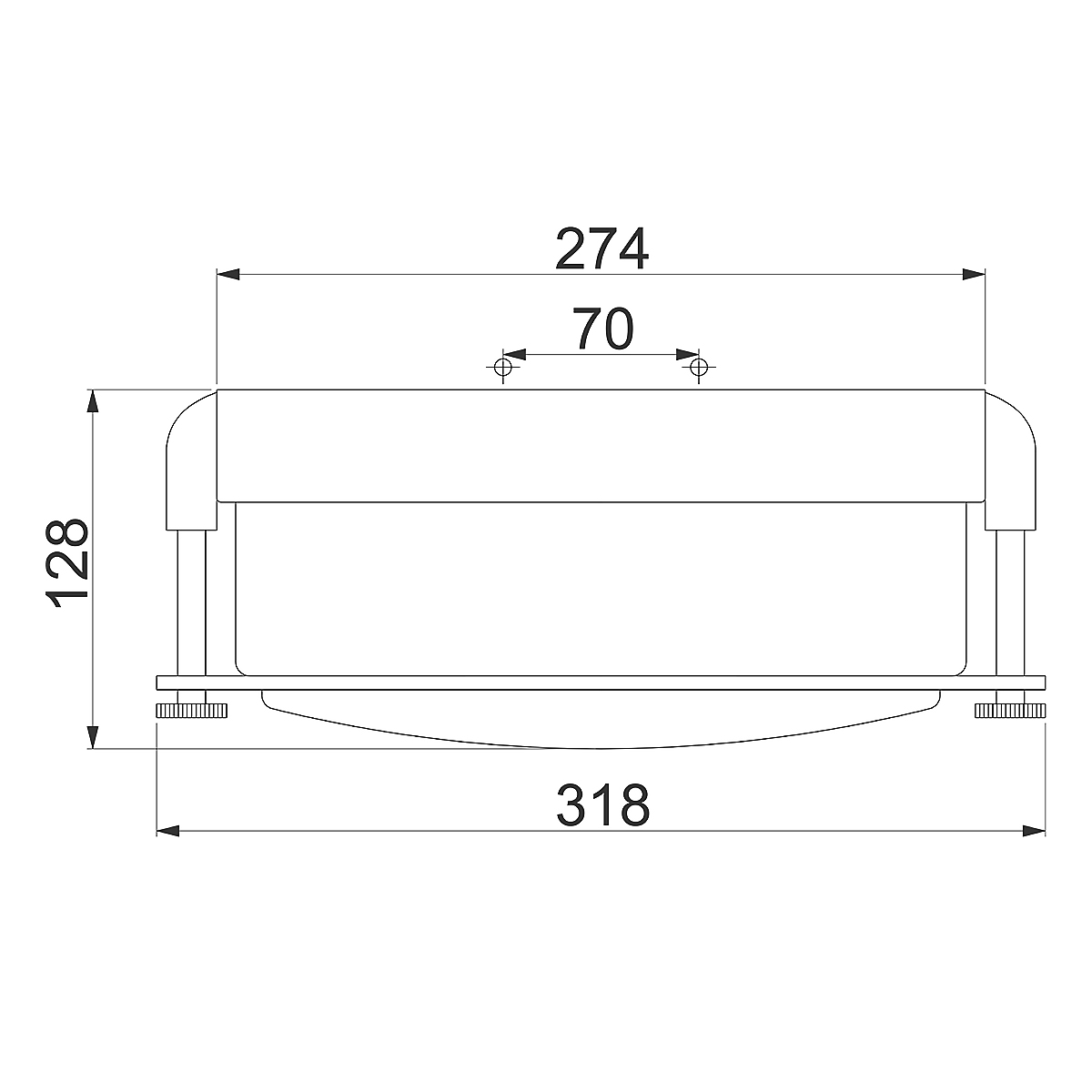Потолочный светильник для ванных комнат цвета никель с плафоном из опалового стекла и декоративными держателями Hinkley в Барнауле