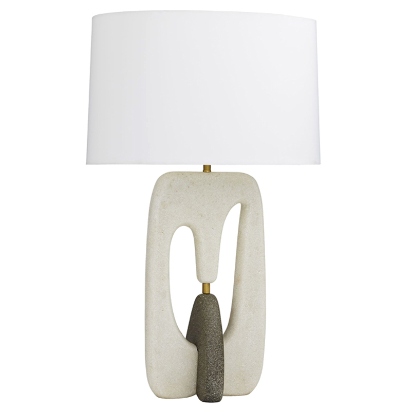 Дизайнерская настольная лампа HARLEEN LAMP Черный Золотой Белый Дизайнерская настольная лампа HARLEEN LAMP Черный Золотой Белый в Барнауле | Loft Concept