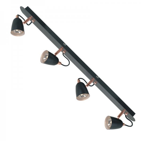 Спот Copper Spot 4 Черный Спот Copper Spot 4 Черный в Барнауле | Loft Concept