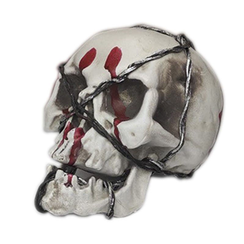 Аксессуар HALLOWEEN Skull Серый Черный Красный Аксессуар HALLOWEEN Skull Серый Черный Красный в Барнауле | Loft Concept