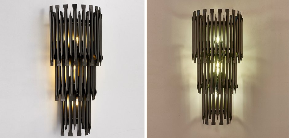 Бра MATHENY III WALL LAMP by DELIGHTFULL Black Бра MATHENY III WALL LAMP by DELIGHTFULL Black - Loft-Concept в Барнауле