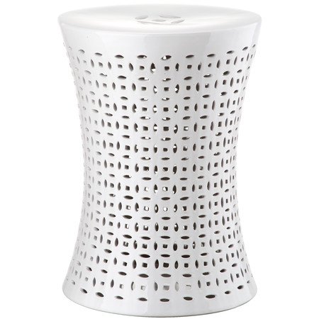 Керамический табурет Camilla Garden Stool White Белый Керамический табурет Camilla Garden Stool White Белый в Барнауле | Loft Concept