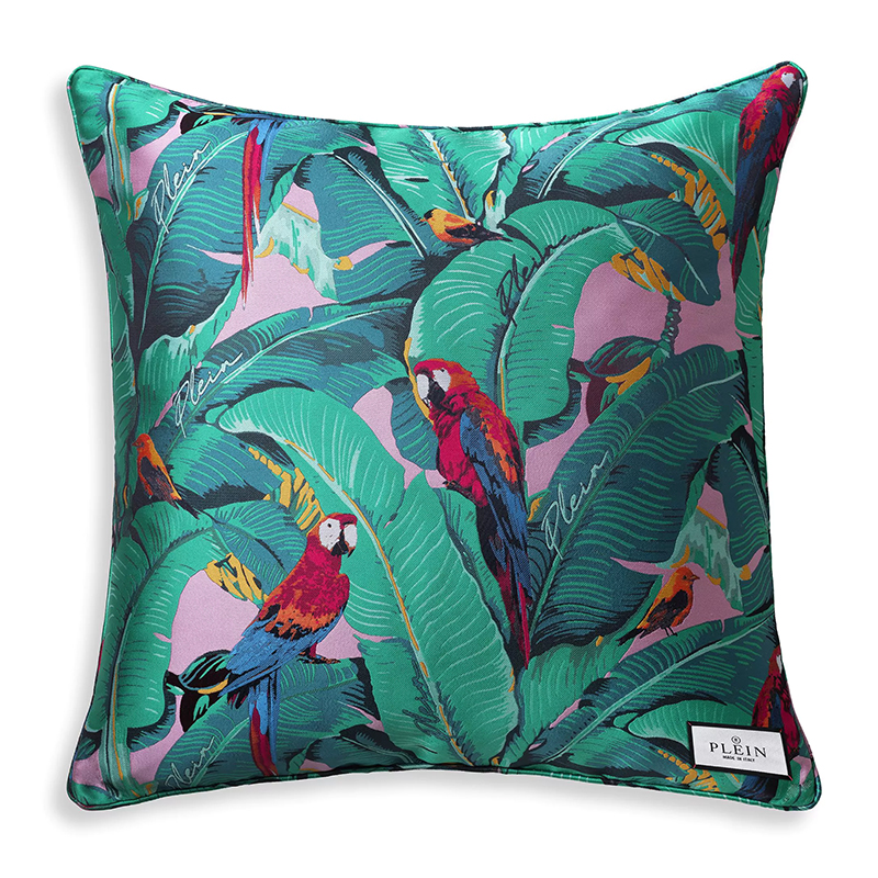 Подушка Philipp Plein Cushion Parrot 50 x 50 Мульти Подушка Philipp Plein Cushion Parrot 50 x 50 Мульти в Барнауле | Loft Concept