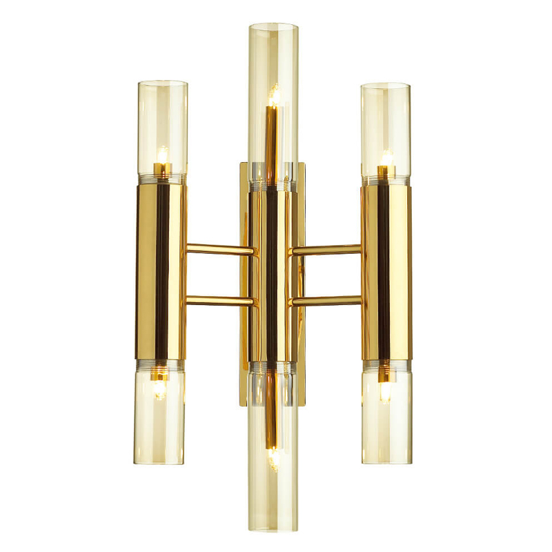 Бра WATERFALL WALL 6 Янтарь (Amber) Глянцевое золото Бра WATERFALL WALL 6 Янтарь (Amber) Глянцевое золото в Барнауле | Loft Concept