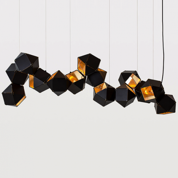 Люстра Welles Long Chandelier Черный Люстра Welles Long Chandelier Черный в Барнауле | Loft Concept