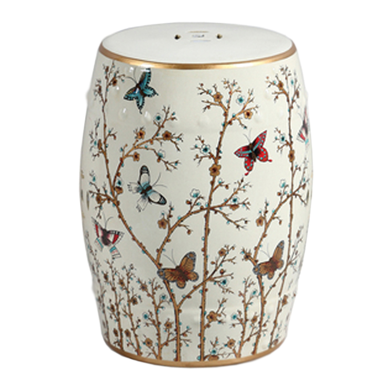Керамический табурет Flowers & Butterflies Мульти Керамический табурет Flowers & Butterflies Мульти в Барнауле | Loft Concept