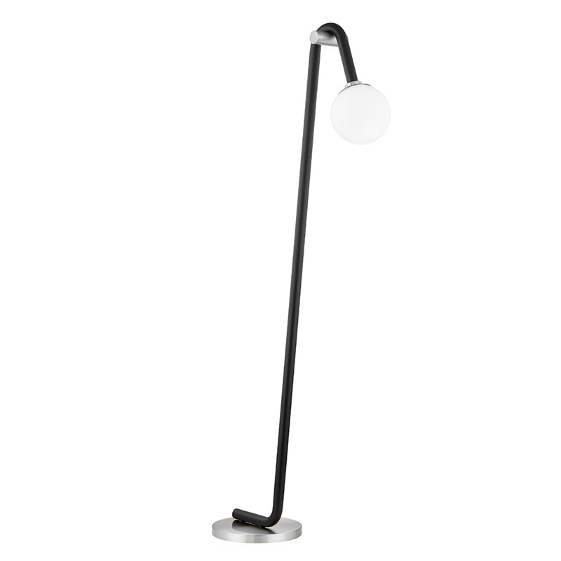 Торшер Paulson floppy floor lamp chrome Черный Хром Торшер Paulson floppy floor lamp chrome Черный Хром в Барнауле | Loft Concept