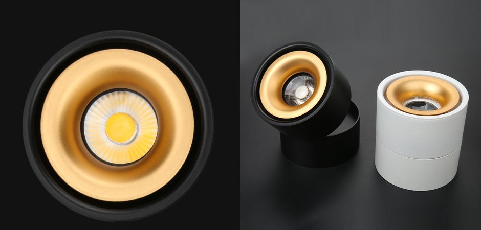 Спот Whirl LED Black Спот Whirl LED Black - Loft-Concept в Барнауле