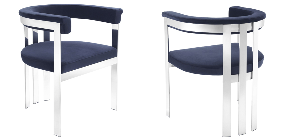 Стул Eichholtz Dining Chair Clubhouse blue Стул Eichholtz Dining Chair Clubhouse blue - Loft-Concept в Барнауле